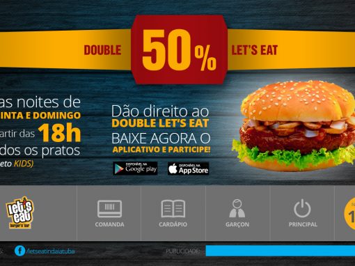 Digital Application Menu “Let’s Eat”