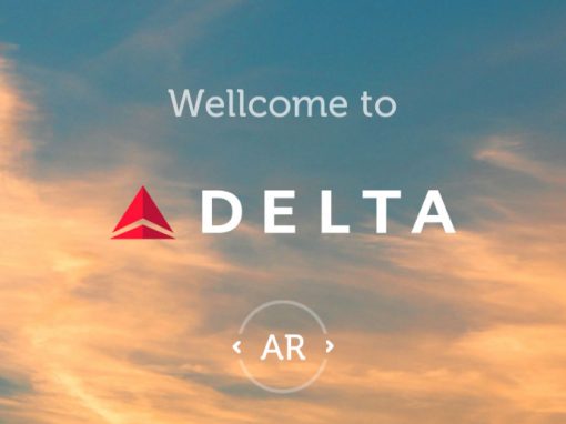 Augmented Reality Application Delta Airlines