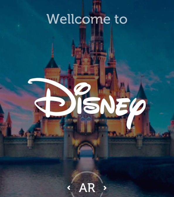 Application Augmented Reality Disney