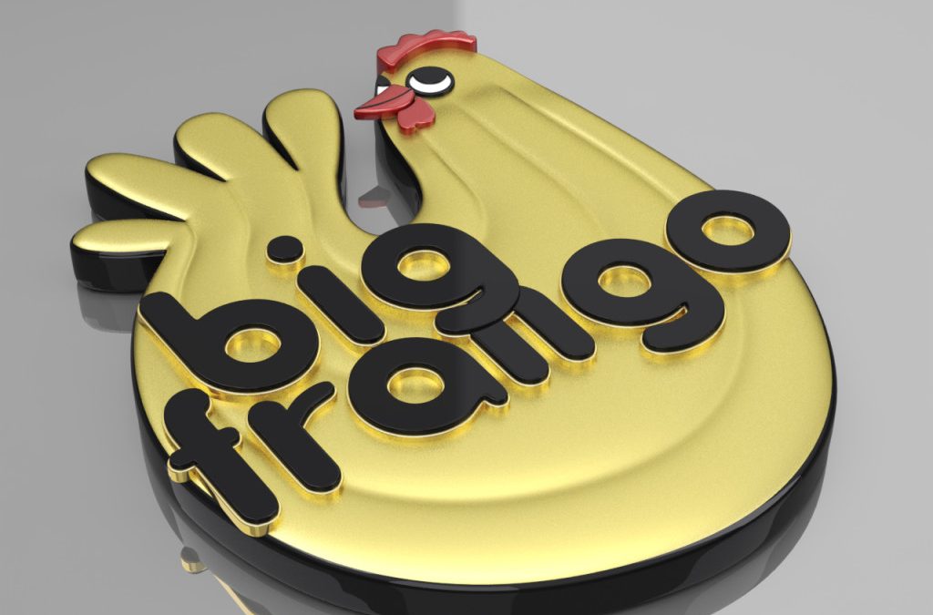 Logo 3D Big Frango