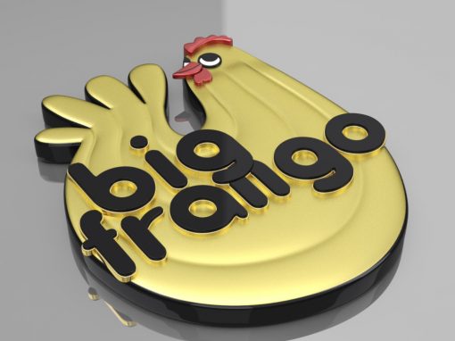 Logo 3D Big Frango