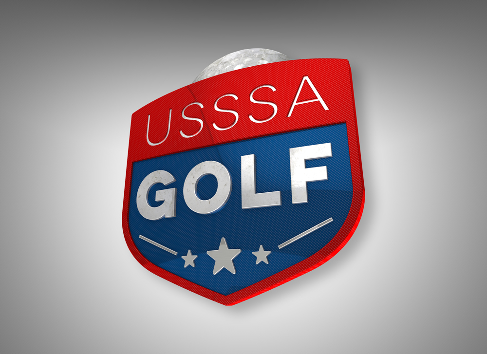 Logo 3D Usa Golf